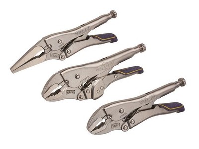 Irwin Vise-Grip Schnellspann Zangensatz, 3-teilig, 7R 9LN 10WR T76KBT VIST76KBT