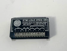 RDL STM-LDA3 Studio Quality Microphone Preamplifier with Phantom/3 Line Outputs