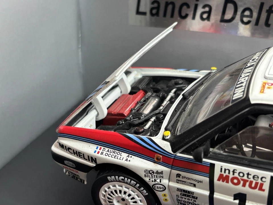 1:18 *BOXED* SUN STAR 1989 LANCIA DELTA HF INTEGRALE 8V Tour De Corse RALLY WRC! - Image 4 of 4