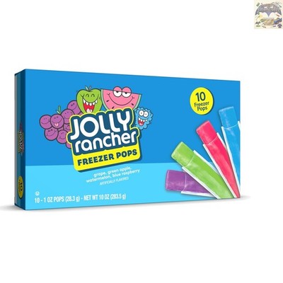 Sugar-Free Jolly Rancher Freezer Bars Assorted Flavors - 10 Count, 1 Oz Each
