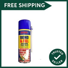 500ml Gap Expanding Foam Filler PU Expansion Insulation BONDING Filling - 1x