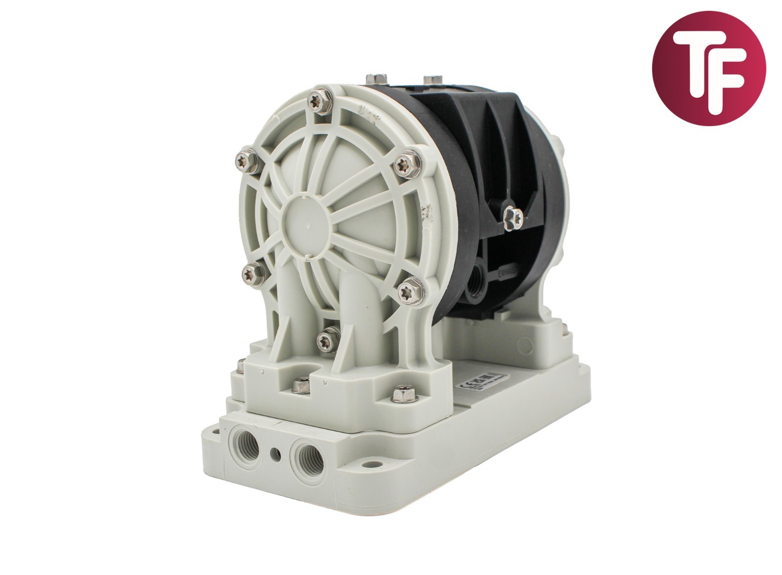 Graco D12091 Husky 205 1/4"" Diaphragm Pump Polypropylene Body & PTFE Diaphragms