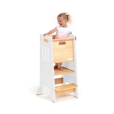 OCODILE Toddler Tower with a Sliding Door and 3 Adjustable Heights - Safe Tod...