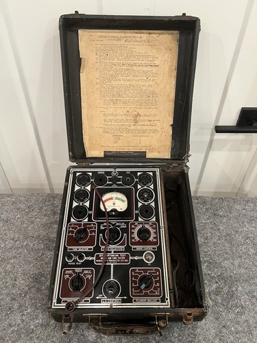 Vintage Dependable Dynoptimum Test Model 308 Tube Tester Vacuum Radio