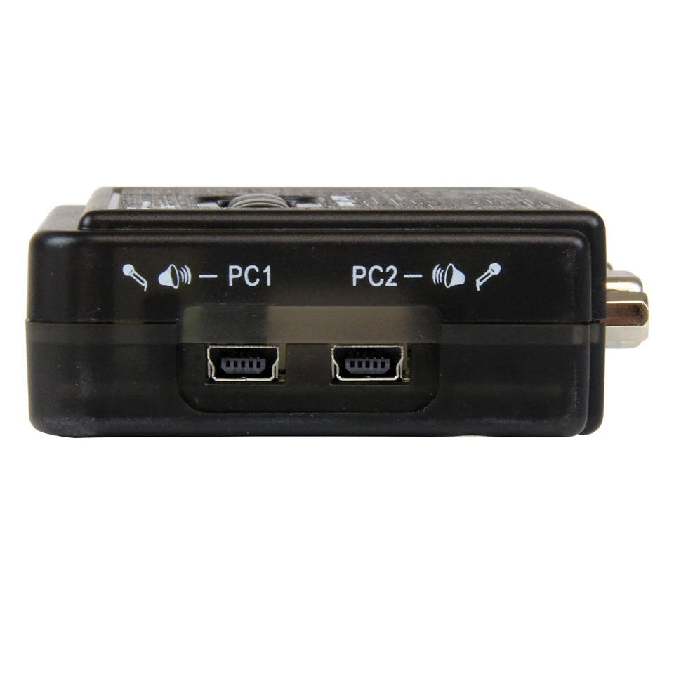 StarTech SV211KUSB 2-Port USB KVM Switch Kit w/ Audio and Cables Brand New - Image 3 of 4