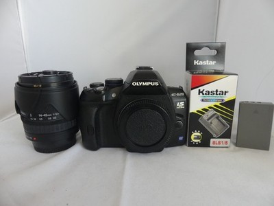 Olympus E-620 12.3MP. Black w/ 14-42mm. Looks good and fully functional.
