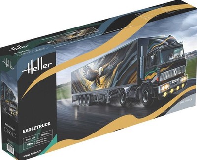 Heller 80784 Eagletruck 1:24 Modellbausatz Neu OVP