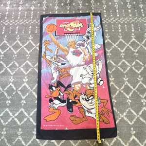 Warner Bros. Space Jam 1996 Printed Cotton Bath Towel Multicolor Kids