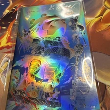 Do You Pooh Predator #1 inverted Foil  1/10 signed and remark Sam de la Rosa coa