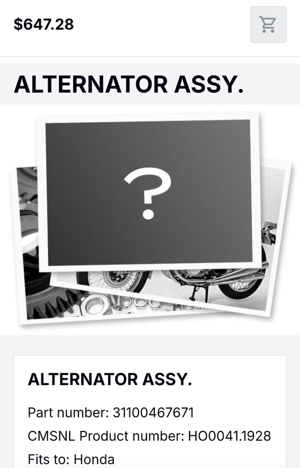 Honda CR250R CR 250R 1980 volante generador rotor conjunto OEM Foto 2 de 4