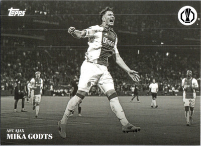 TCG Topps Simplicidad Fussball Karte Mika Godts Ajax Amsterdam