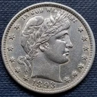 1893 O Barber Quarter 25c High Grade UNC Uncirculated Details #93654