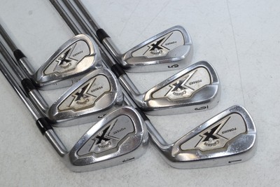 Callaway X Forged 2007 5-PW Iron Set Right Stiff Flex Steel 