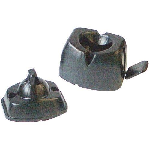 W4 Lever Release Door Retainer Black Caravan Replacement Part 00066