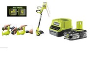 Ryobi Hybrid Rasentrimmer Rlt 1830 H13 Und 230V Hybrid Mit 2,0Ah18 V One Plus