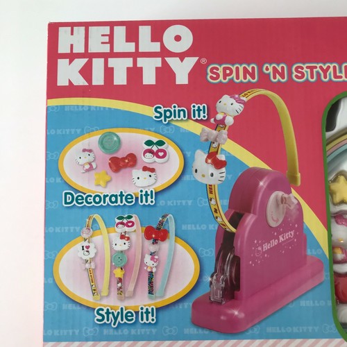Sanrio Hello Kitty SPIN 'N STYLE Whirl Wear Headband Girls 2012 NIB - Picture 2 of 12