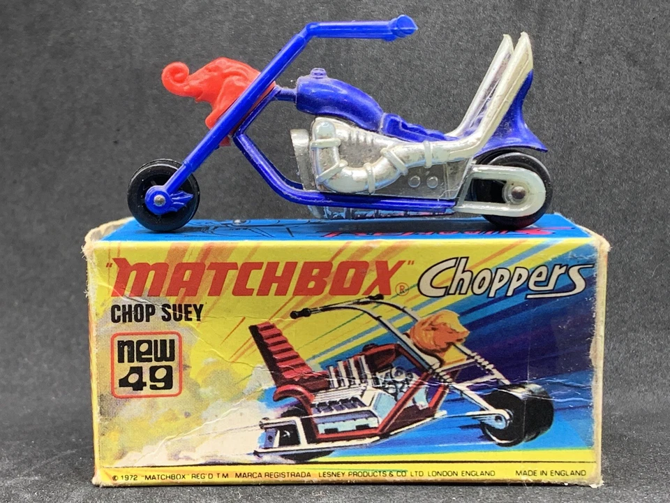 Matchbox Superfast MB49-B: Chop Suey (Blue) with Type I Box - Image 2 of 4