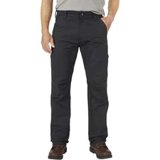 Genuine Dickies Black Regular Fit Straight Leg Flex Ripstop Range Pants: 34-44