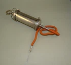 Old Embalming Hand Pump Big Metal Brass Syringe 150ml Chemical Mortician Funeral