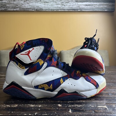 Nike Air Jordan 7 Retro Ugly Sweater Nothing But Net Size 13 