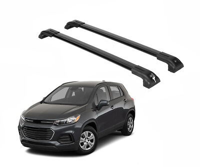 220lbs Roof Rack Cross Bars for Chevrolet Chevy Trax 2013-2022 - Black (2 Pcs)