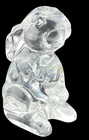 Vintage Waterford Crystal Figurine Bunny Rabbit Sitting Up 4”Paperweight
