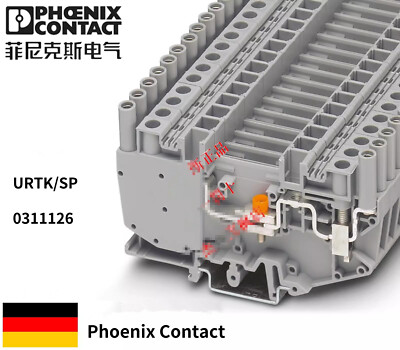 10pcs Phoenix Contact Break Test Terminal 0311126-URTK/SP Screw Connection