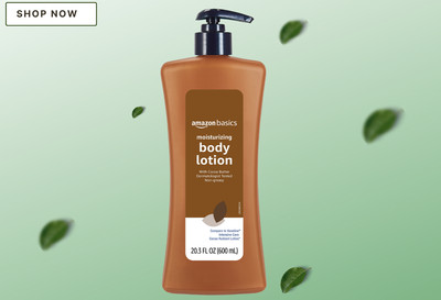 Amazon Basics Cocoa Butter Body Lotion Light Scent 20.3oz