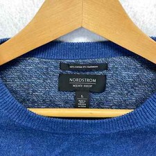 Nordstrom Sweater Cashmere Cotton Blend Mens ...