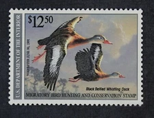 CKStamps : US Stamps Scott #RW57 $12.5 Duck Mint NH OG 1990 $20