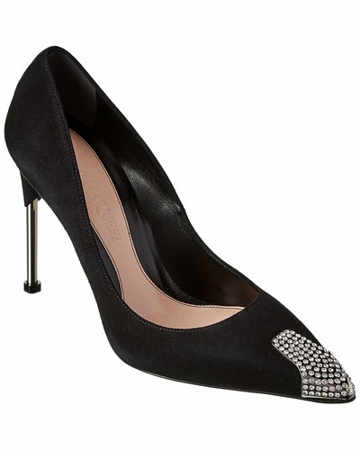 black suede alexander mcqueen women's
