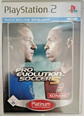 Pro Evolution Soccer 5, Platinum Edition, für Playstation 2, PAL