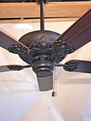 52 Orb Oil Rubbed Bronze Ceiling Fan No Light Va Ebay