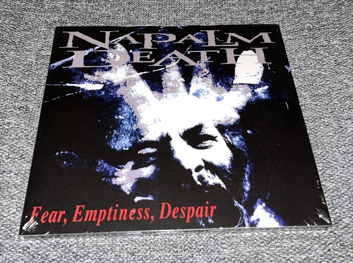邦楽 NAPALM CONFUSE GISM Napalm Death - Fear Emptiness Despair (New CD)⭐️Buy Any 3 Get 1