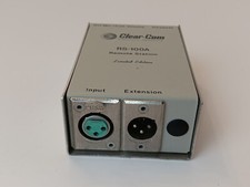 Clear-Com RS-100A Remote Intercom Station UNTESTED FREE RETURNS READ DESCRIPTION