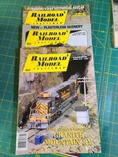 Railroad Model Craftsman Magazine Lot Of 3 2-1990 1-2000 HO Scale Train See Pics