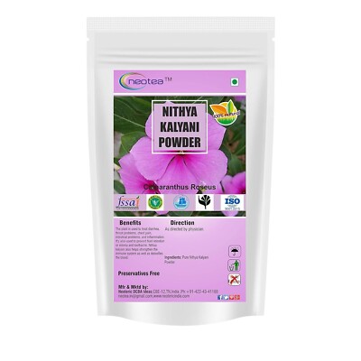 Neotea Nithya Kalyani (Catharanthus Roseus) Powder, 300 g AUTHENTIC BEST QUALITY