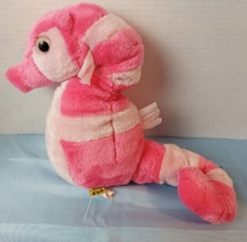 Wild Republic Pink Sea Horse Plush Stuffed Animal Medium 12" Tall