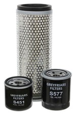 500 Hour Filter Service Kit for Ransomes PARKWAY 225 Lawnmower 