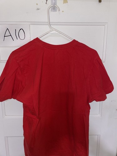 Vintage Wilco Band Tour Merch T-Shirt Herren L rot Schuhe Telefon Kabel - Bild 7 von 9