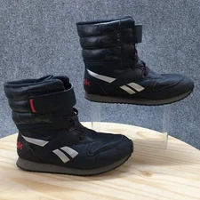 Reebok Waterproof Boots Youth 5 CI Snow Jogger Blue Lace Up Round Toe FV1551