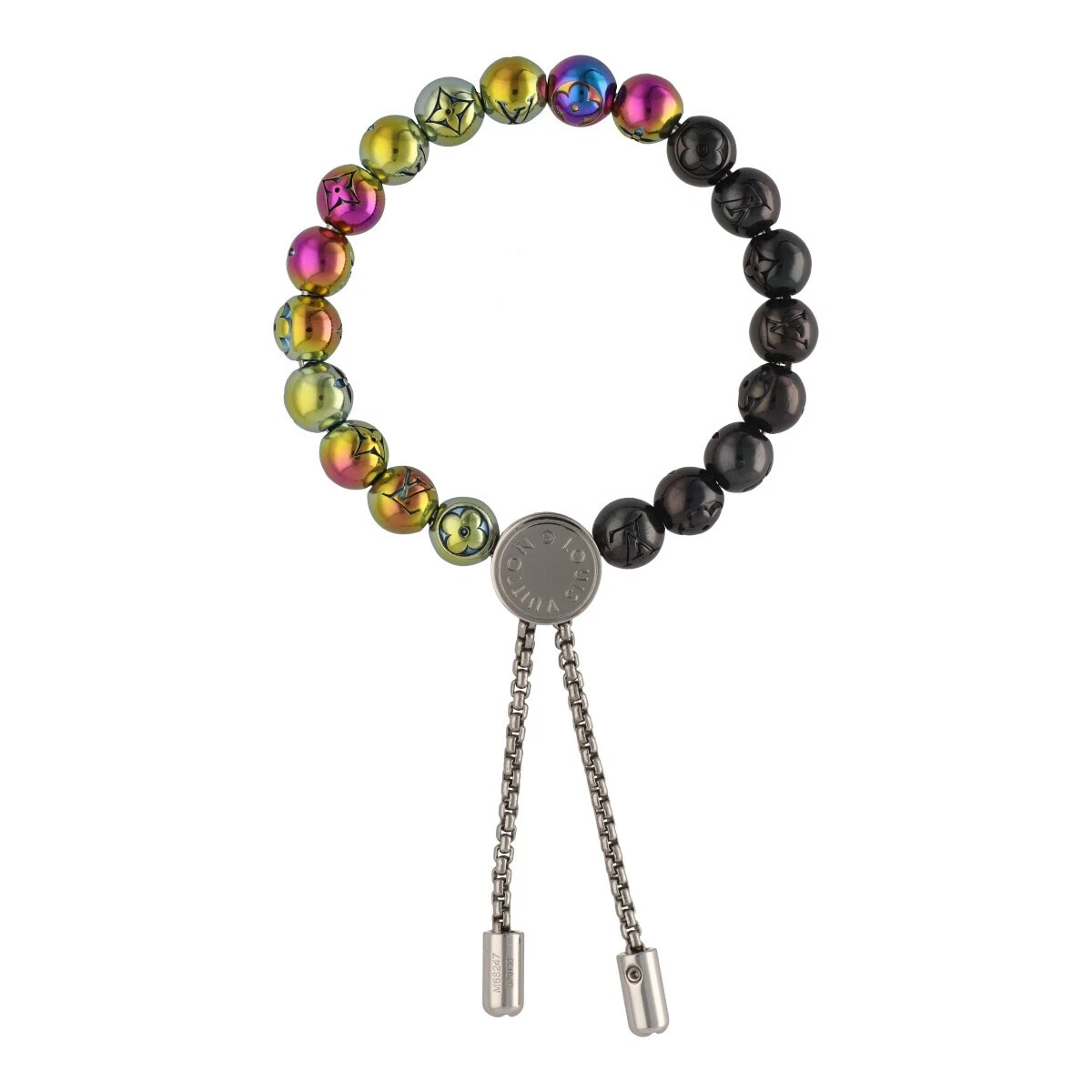 Monogram colors pearls bracelet deals