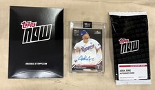 JOSH JUNG 2023 Topps Now World Series Champions Auto 42/99 Texas RANGERS Ws4A RC