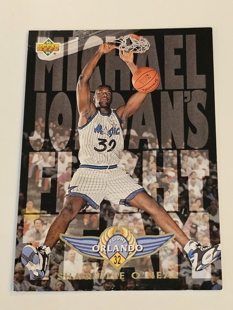 1993,94, Ultra, Michael Jordan Flight Team, Shaquille O'Neal #189