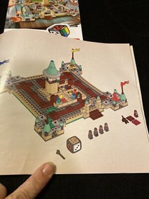 Harry Potter Hogwarts Lego Game 3862 in Box Near Complete