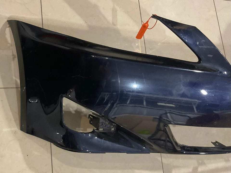 Cubierta de parachoques delantero azul 2009-2010 Lexus IS250 IS350 52119-53400 OEM Foto 2 de 4