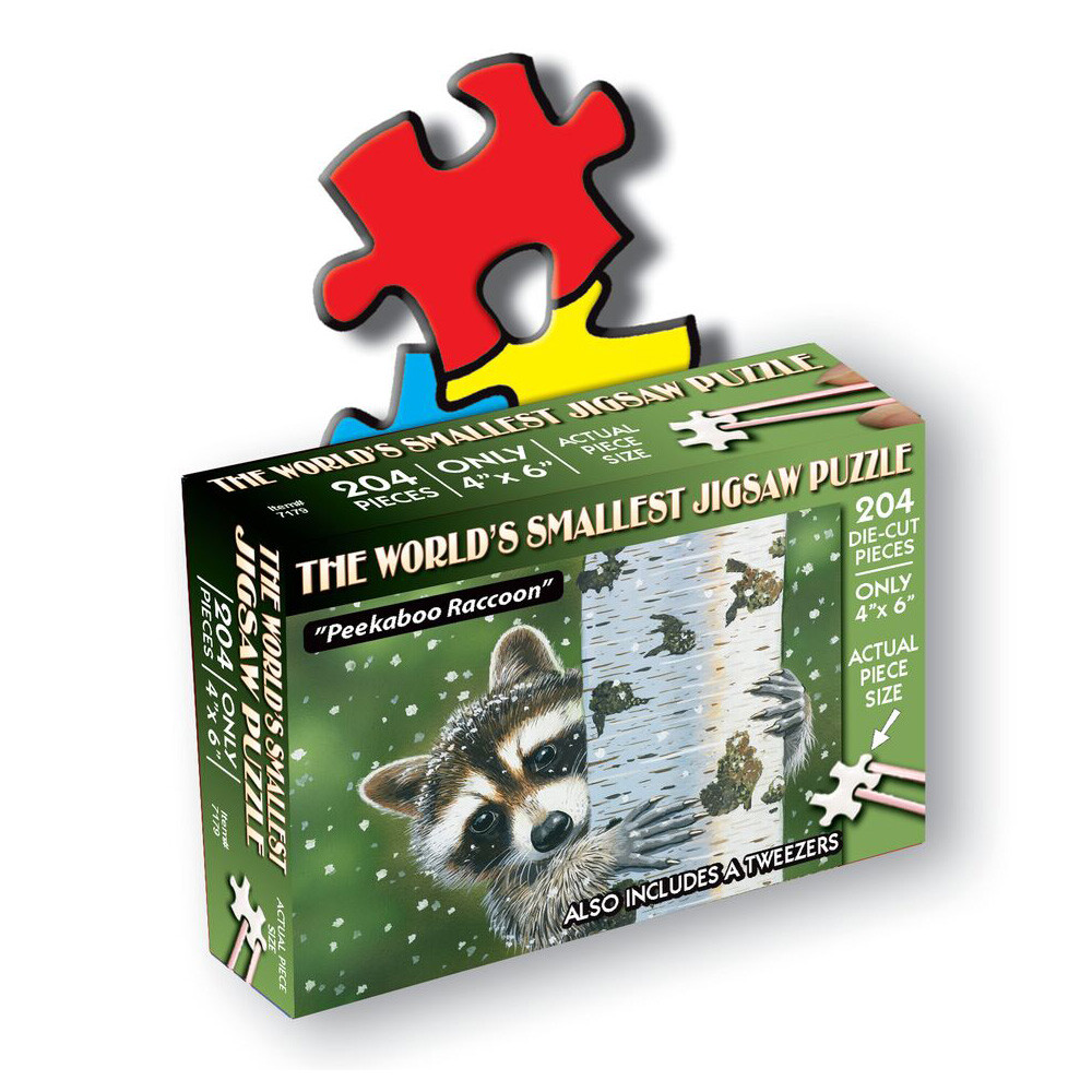 TDC Games World's Smallest Jigsaw Puzzle - 'Into The Wind' 234 Piece Mini Puzzle (4x6 Inches)