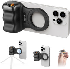 Magnetic Phone Grip - 3-in-1 Selfie Handle with Wireless Remote for iPhone