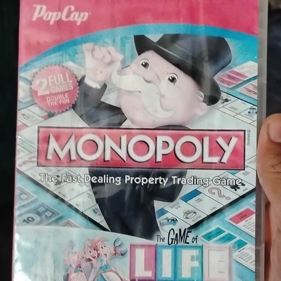 Monopoly & the Game of Life PopCap Games 2012 Edition for Windows Mac