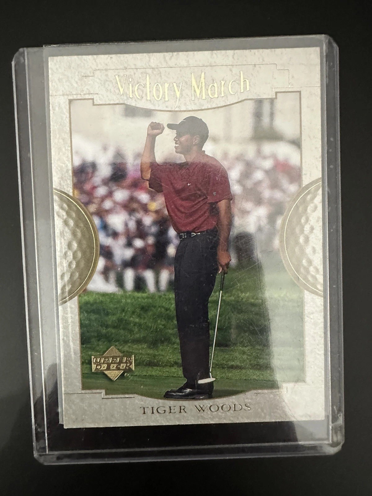 TIGER WOODS 2001 Upper Deck Victory March #151 Rookie RC